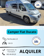 [ALQUILER] Camper Fiat Ducato
