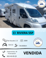 Autocaravana Perfilada CI Riviera 55P