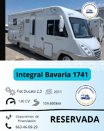 Autocaravana Integral Bavaria 1741