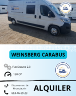 CAMPER WEINSBERG CARABUS 600