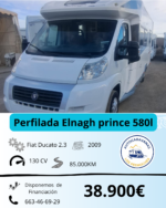 Perfilada Elnagh prince 580l año 2009