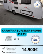 CARAVANA BURSTNER PREMIO 435 TS